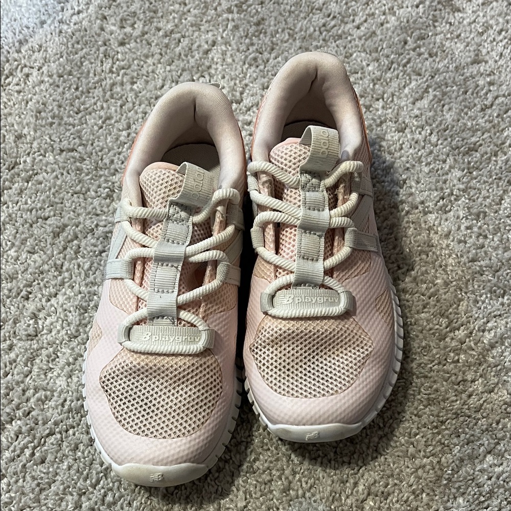 New Balance Kids Light Pink Sneakers